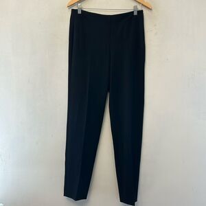 Talbots black classic fit side zip pants Size 4 New